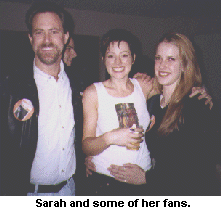 [image: Sarah and some of her fans. Photo contributed by Steve (FISH246@aol.com)]